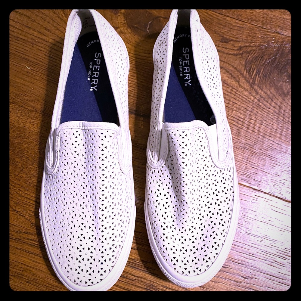 Sperry slip on sneakers